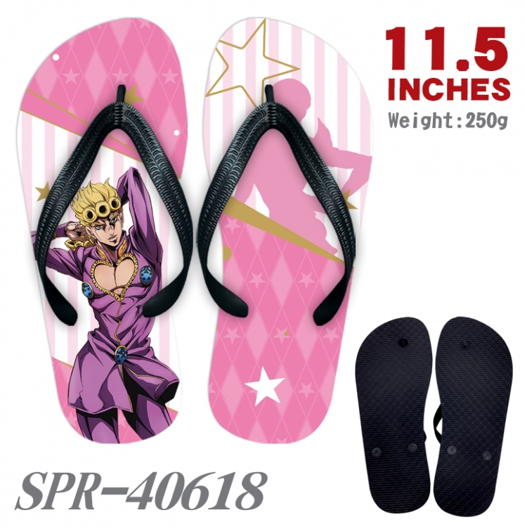 JoJos Bizarre Adventure Thickened rubber flip-flops slipper average size  SPR-40618