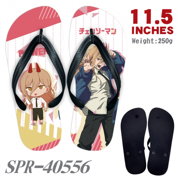 Chainsaw man Thickened rubber flip-flops slipper average size SPR-40556