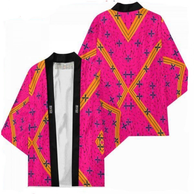 Demon Slayer Kimets Full color COS kimono cloak jacket from 2XS to 4XL  three days in advance