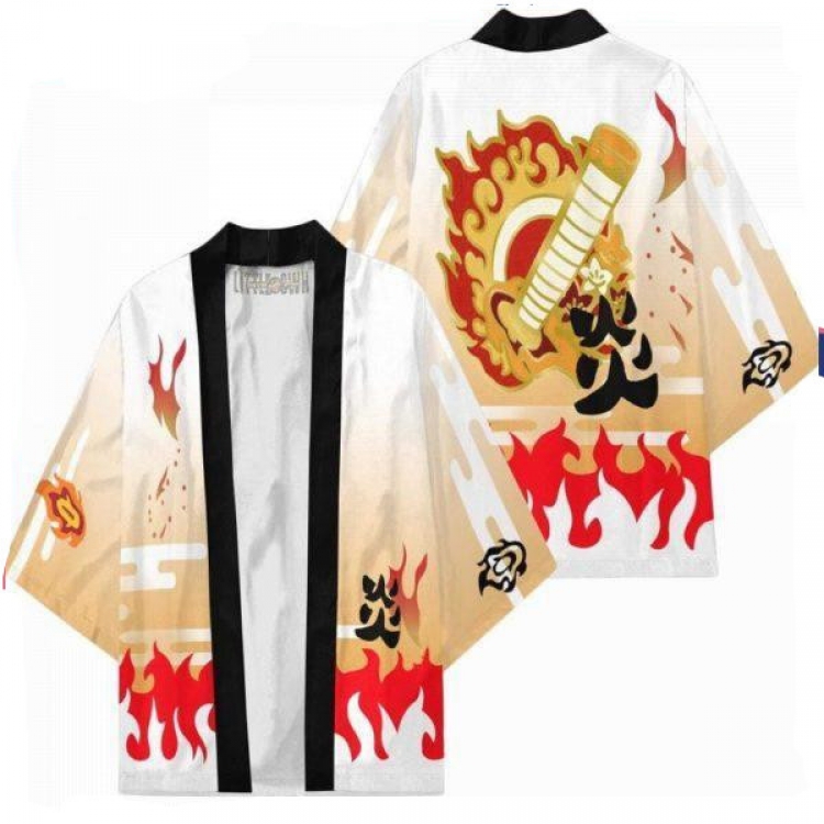 Demon Slayer Kimets Full color COS kimono cloak jacket from 2XS to 4XL  three days in advance