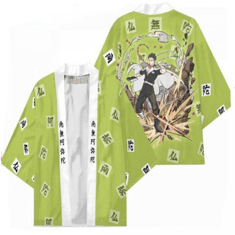 Demon Slayer Kimets Full color COS kimono cloak jacket from 2XS to 4XL  three days in advance