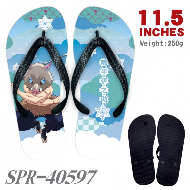 Demon Slayer Kimets Thickened rubber flip-flops slipper average size SPR-40597