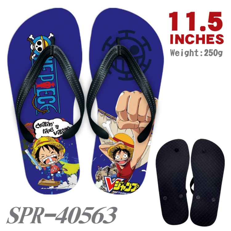One Piece Thickened rubber flip-flops slipper average size SPR-40563