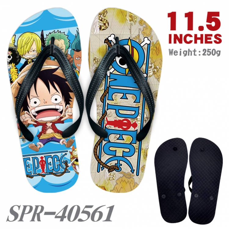 One Piece Thickened rubber flip-flops slipper average size SPR-40561