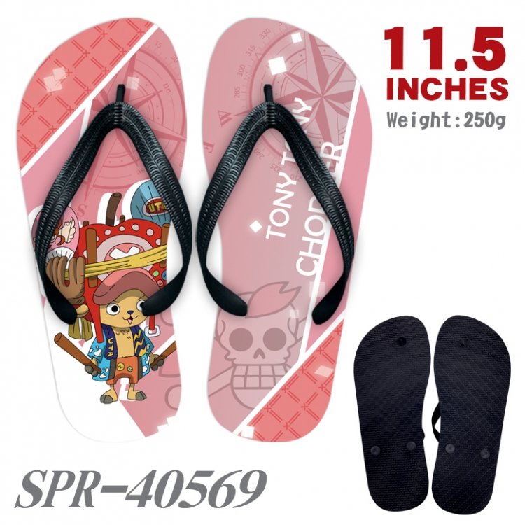 One Piece Thickened rubber flip-flops slipper average size SPR-40569