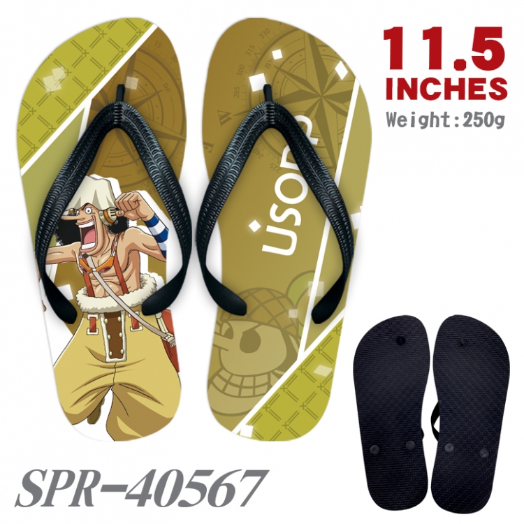 One Piece Thickened rubber flip-flops slipper average size SPR-40567