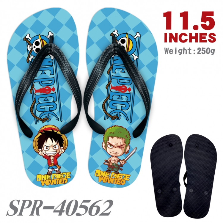 One Piece Thickened rubber flip-flops slipper average size SPR-40562