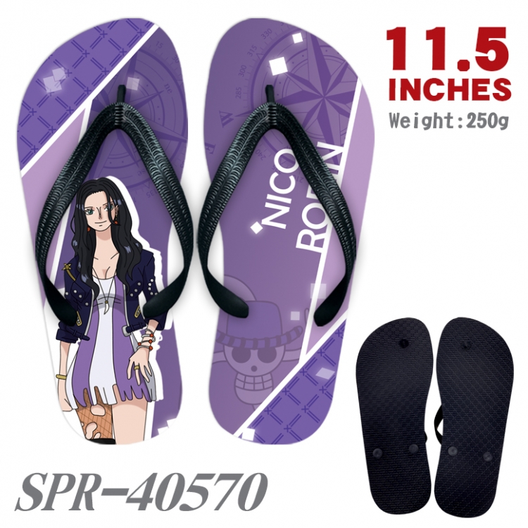 One Piece Thickened rubber flip-flops slipper average size  SPR-40570