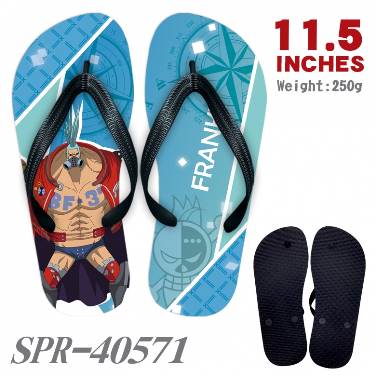 One Piece Thickened rubber flip-flops slipper average size SPR-40571