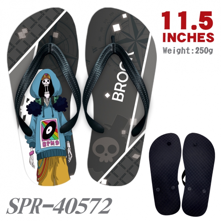 One Piece Thickened rubber flip-flops slipper average size  SPR-40572