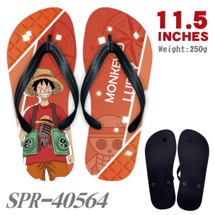 One Piece Thickened rubber flip-flops slipper average size SPR-40564