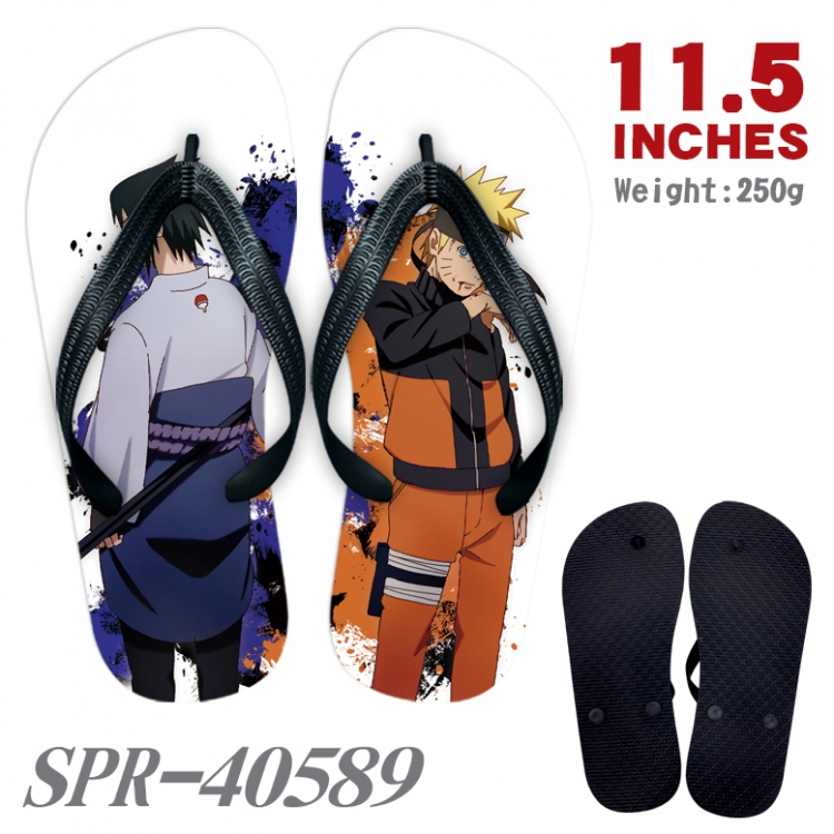 Naruto Thickened rubber flip-flops slipper average size SPR-40589