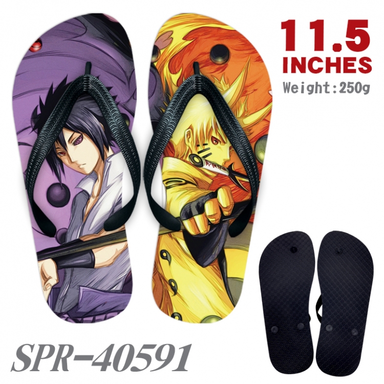 Naruto Thickened rubber flip-flops slipper average size SPR-40591