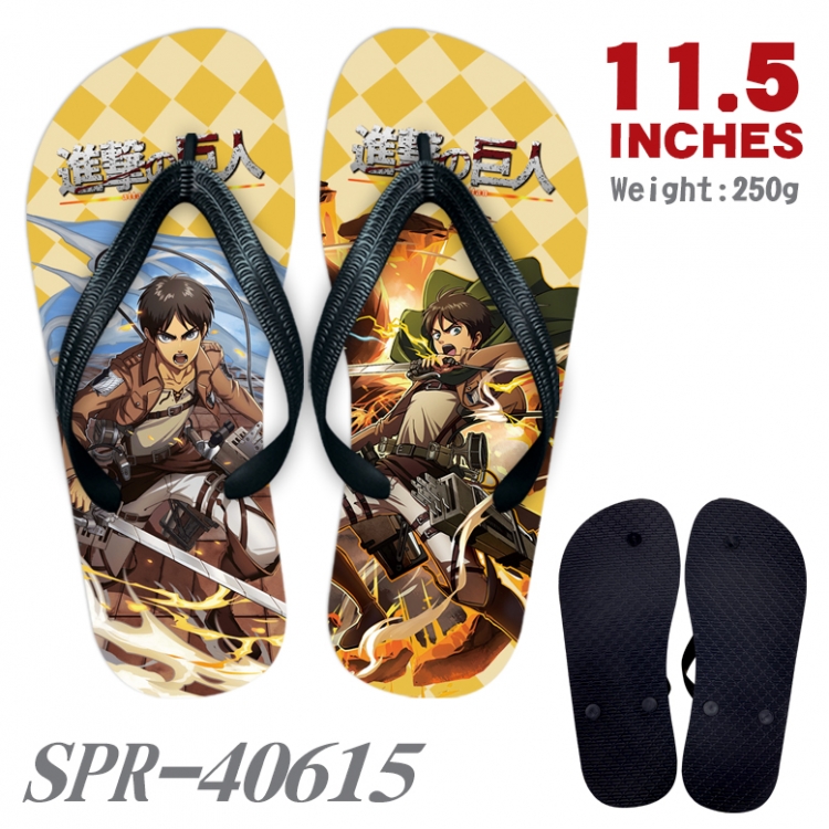 Shingeki no Kyojin Thickened rubber flip-flops slipper average size  SPR-40615