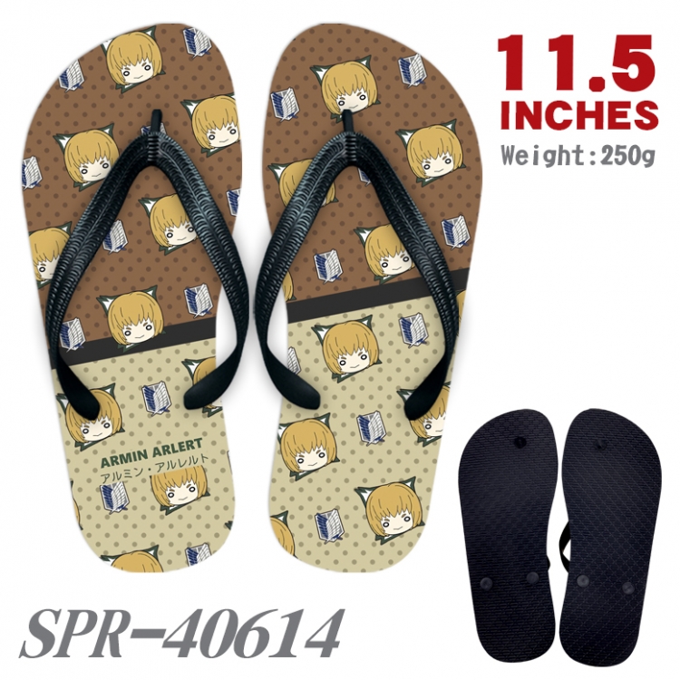 Shingeki no Kyojin Thickened rubber flip-flops slipper average size  SPR-40614