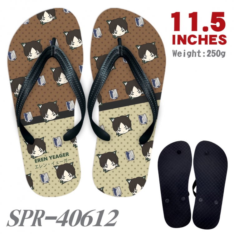Shingeki no Kyojin Thickened rubber flip-flops slipper average size SPR-40612