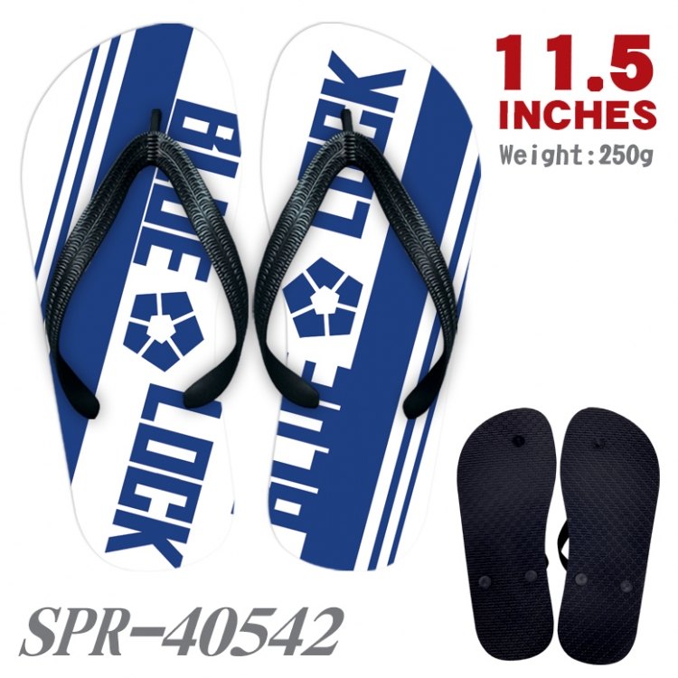 BLUE LOCK Thickened rubber flip-flops slipper average size SPR-40542