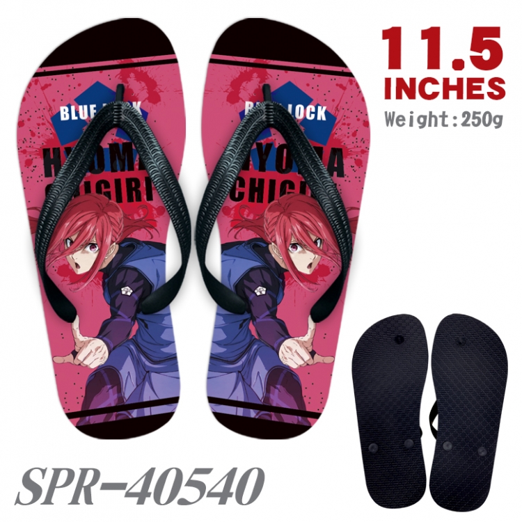 BLUE LOCK Thickened rubber flip-flops slipper average size SPR-40540