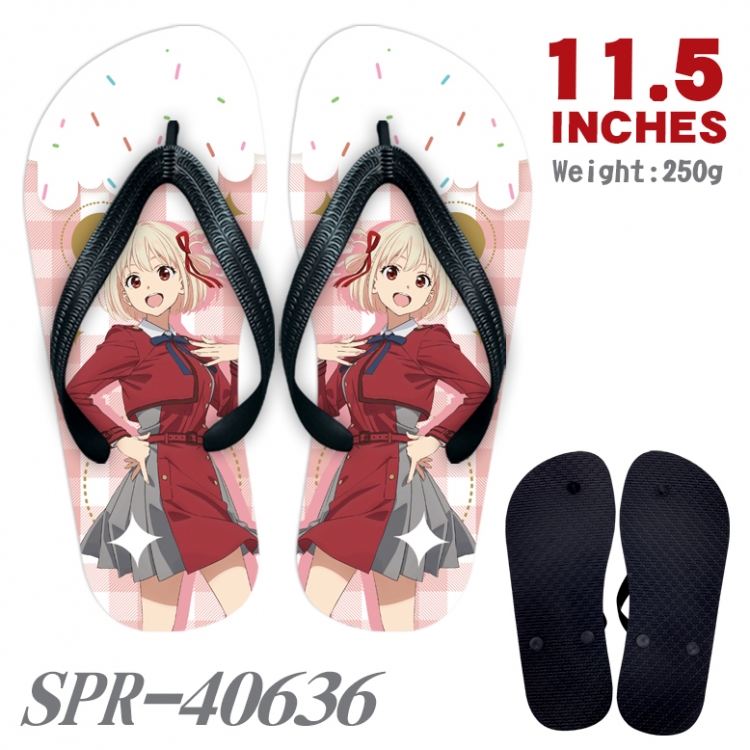 Lycoris Recoil Thickened rubber flip-flops slipper average size SPR-40636