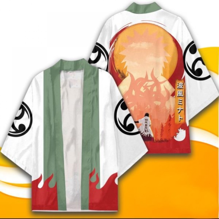 Naruto Full color COS kimono cloak jacket from 2XS to 4XL  three days in advance