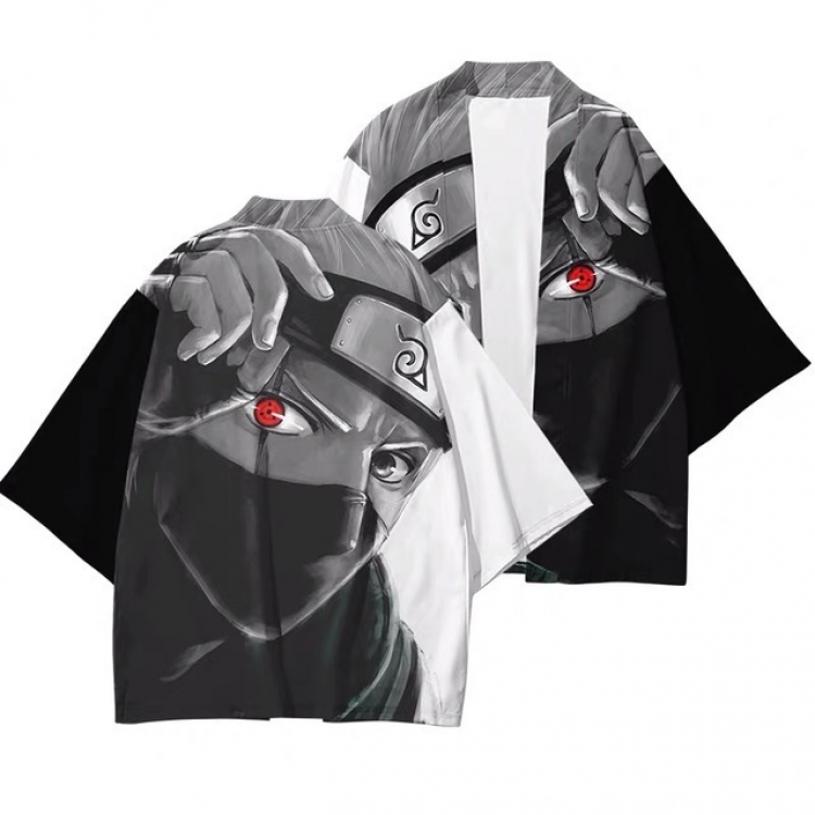 Naruto Full color COS kimono cloak jacket from 2XS to 4XL  three days in advance