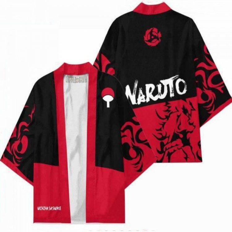 Naruto Full color COS kimono cloak jacket from 2XS to 4XL  three days in advance