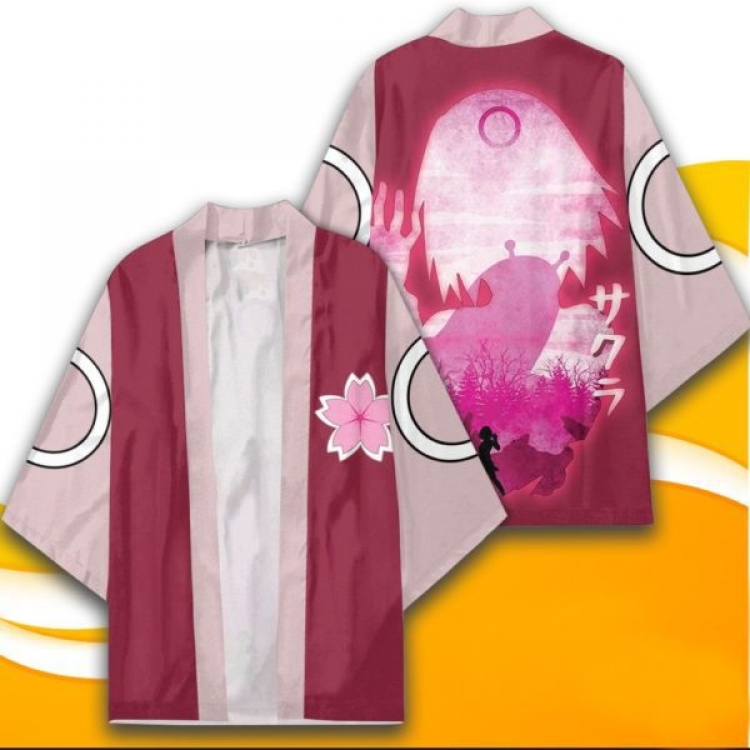 Naruto Full color COS kimono cloak jacket from 2XS to 4XL  three days in advance