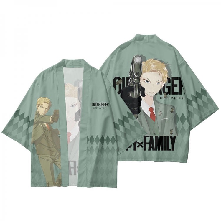 SPY×FAMILY Full color COS kimono cloak jacket from 2XS to 4XL  three days in advance