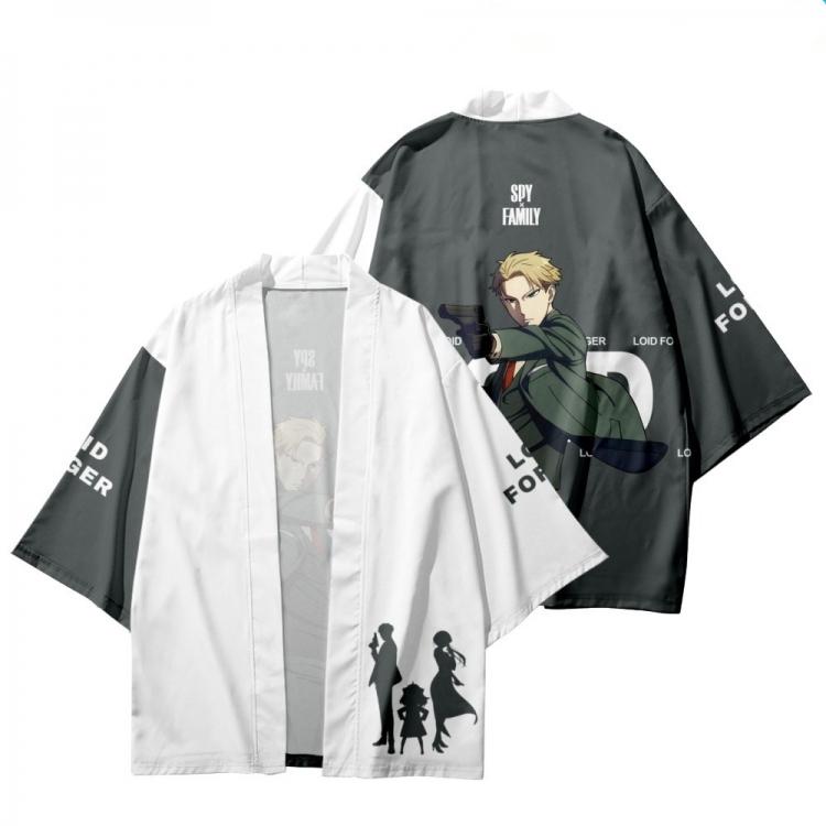 SPY×FAMILY Full color COS kimono cloak jacket from 2XS to 4XL  three days in advance