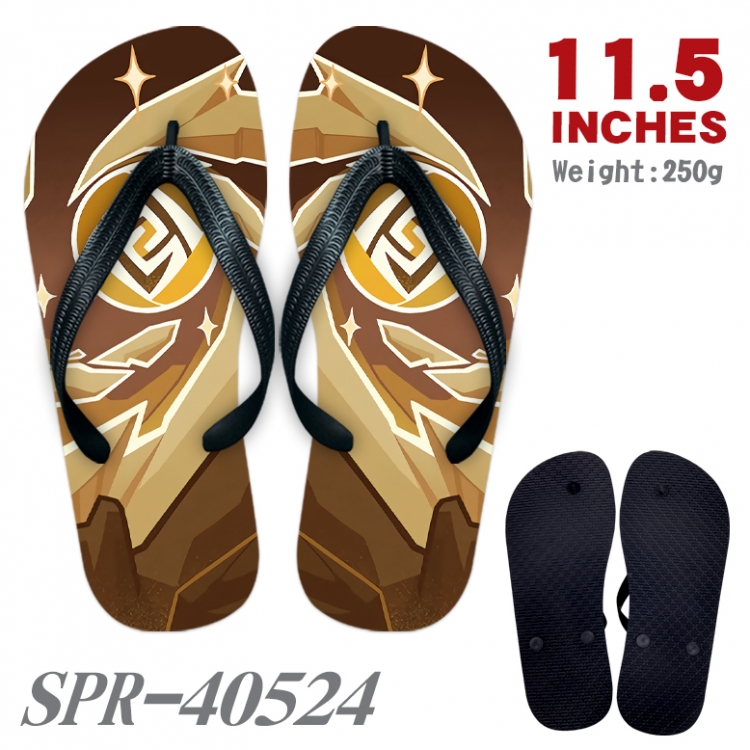 Genshin Impact Thickened rubber flip-flops slipper average size SPR-40524