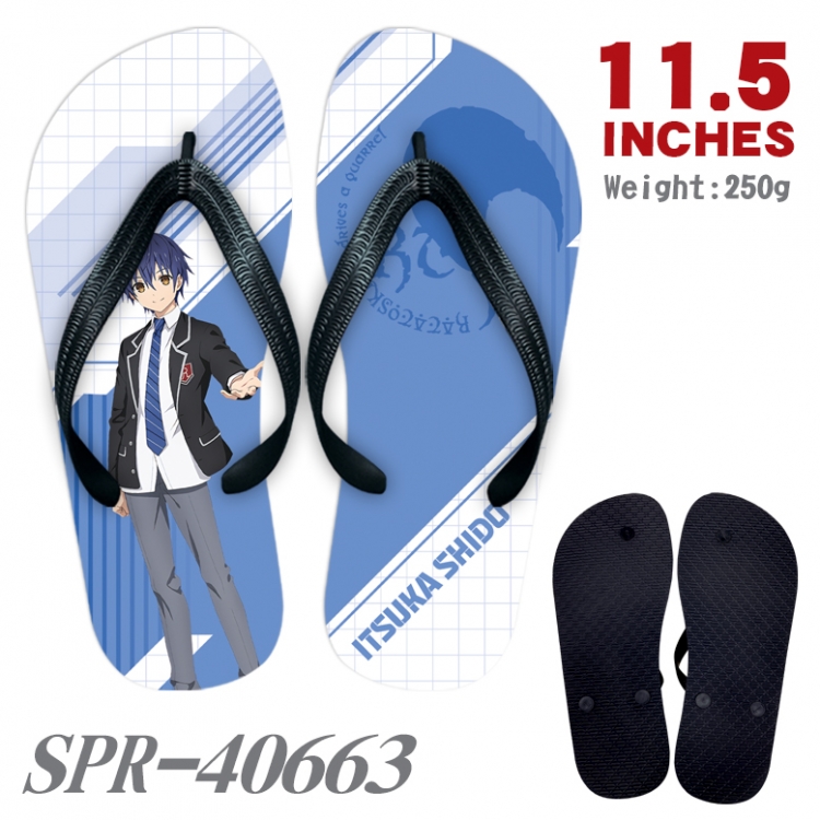 Date-A-Live Thickened rubber flip-flops slipper average size SPR-40663