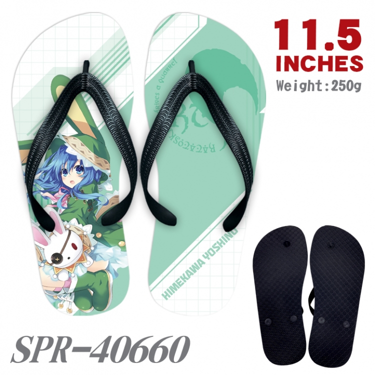 Date-A-Live Thickened rubber flip-flops slipper average size SPR-40660