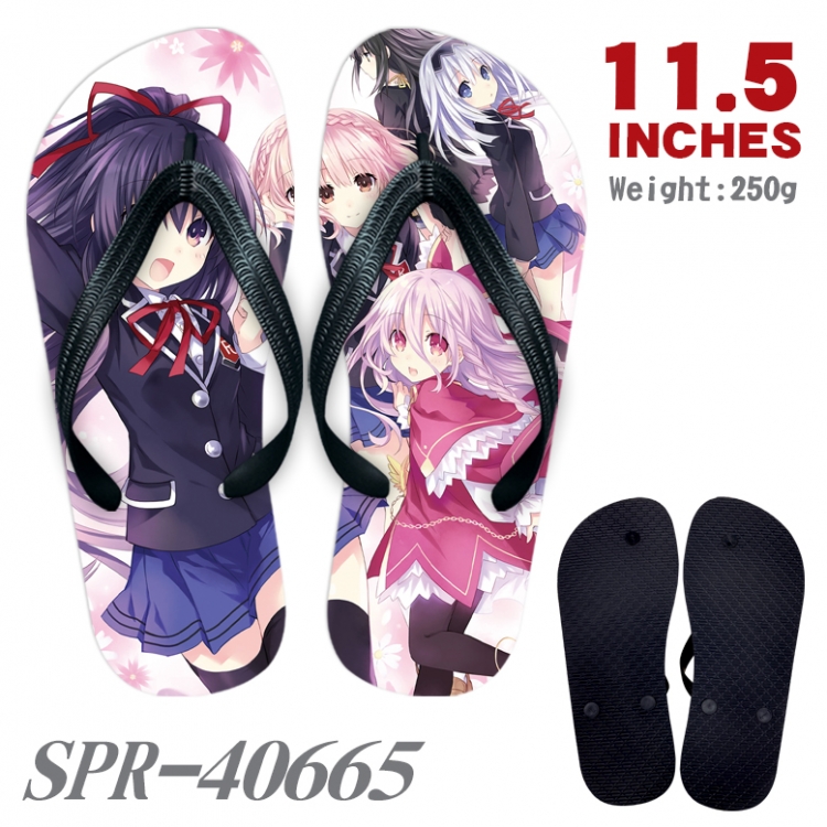 Date-A-Live Thickened rubber flip-flops slipper average size SPR-40665