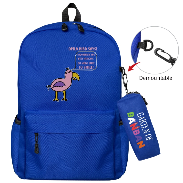 Garten of Banban Animation backpack schoolbag+small pen bag set mother and child schoolbag 43X35X12CM