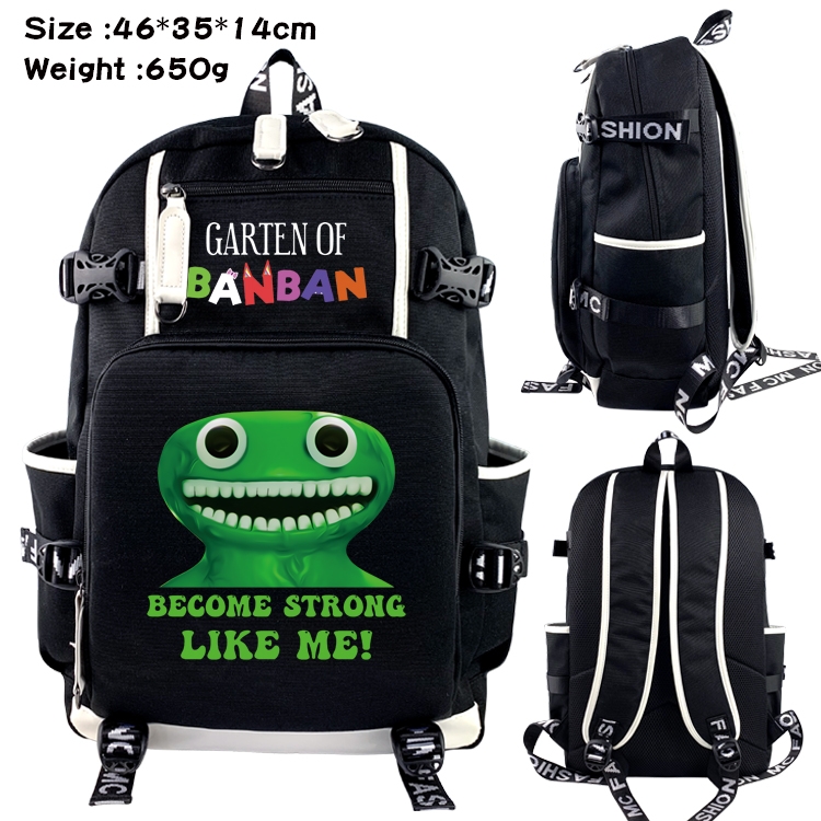 Garten of Banban Animation upper and lower data canvas backpack 46X35X14CM 650G