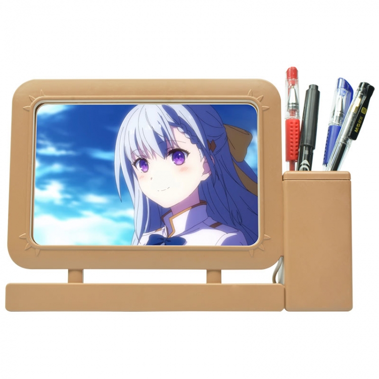 The reincarnation queen and the magic revolution of geniusAnime Acrylic Penholder Night Lamp 3mm Film