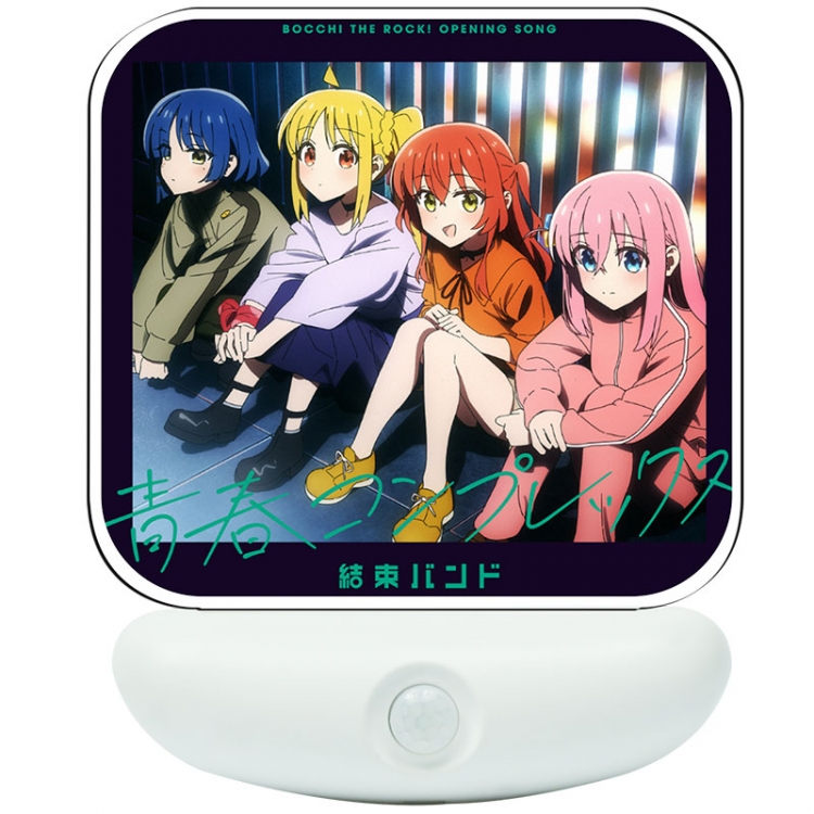 Bocchi the rock Cartoon charging induction night light box package 12X8cm