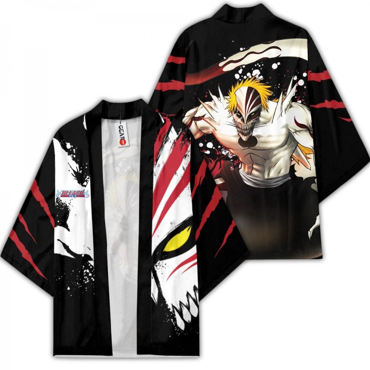 Bleach Full color COS kimono cloak jacket from 2XS to 4XL  three days in advance