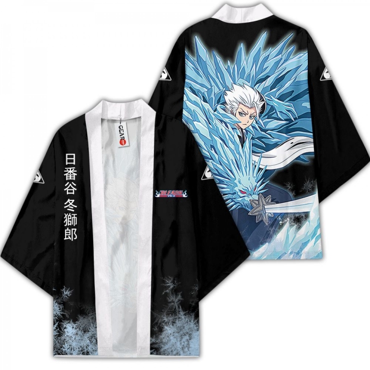 Bleach Full color COS kimono cloak jacket from 2XS to 4XL  three days in advance