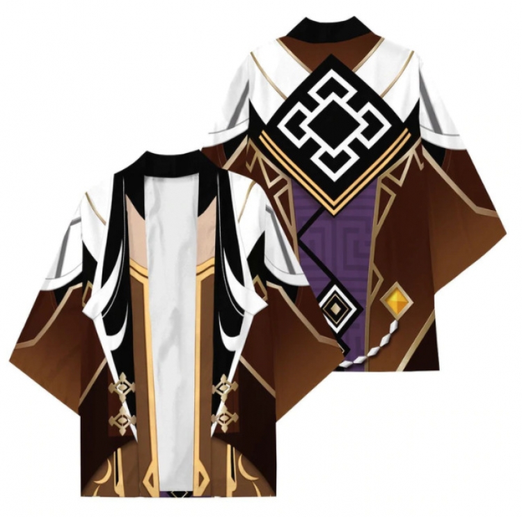 Genshin Impact  Full color COS kimono cloak jacket from 2XS to 4XL  three days in advance