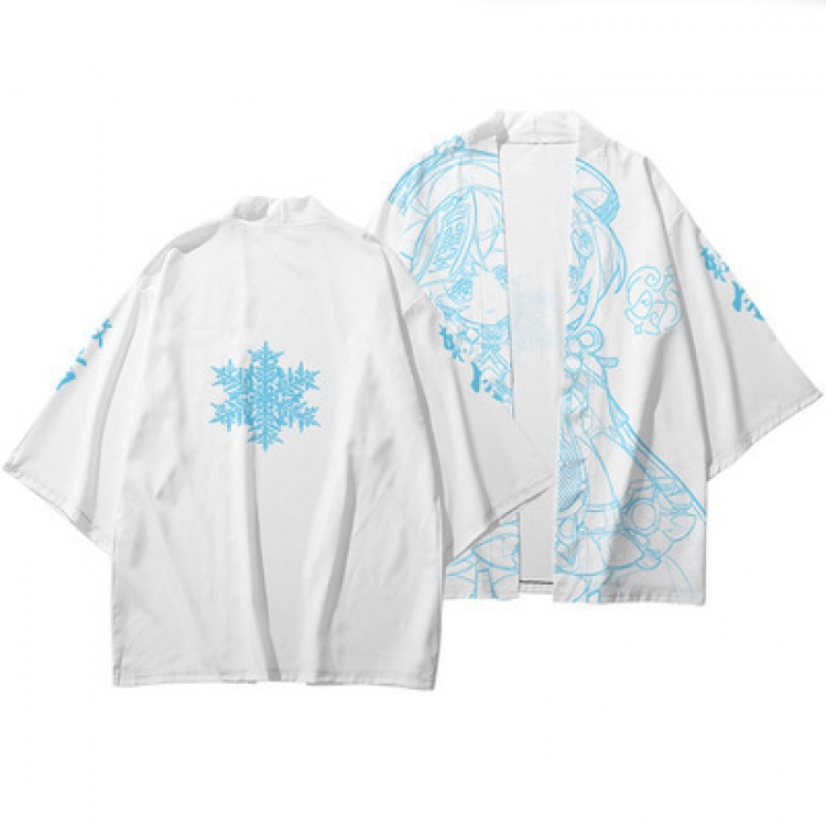 Genshin Impact  Full color COS kimono cloak jacket from 2XS to 4XL  three days in advance