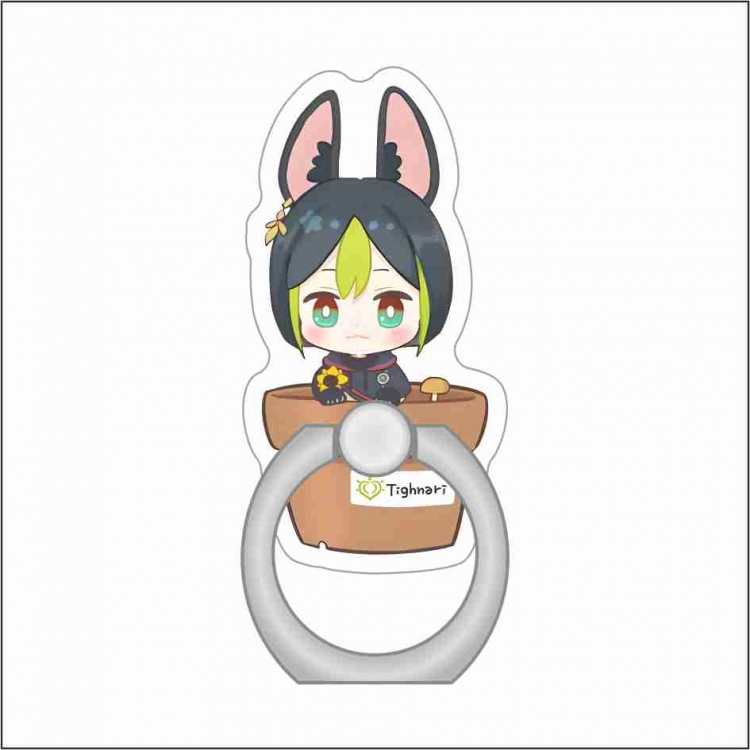 Genshin Impact Anime Peripheral Acrylic Ring Buckle Phone Holder price for 5 pcs