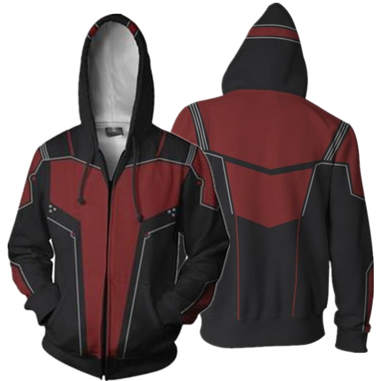 Antman 3 Hooded zipper sweater jacket  from S to 5XL price for 2 pcs three days in advance
