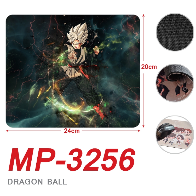 DRAGON BALL Anime Full Color Printing Mouse Pad Unlocked 20X24cm price for 5 pcs MP-3256