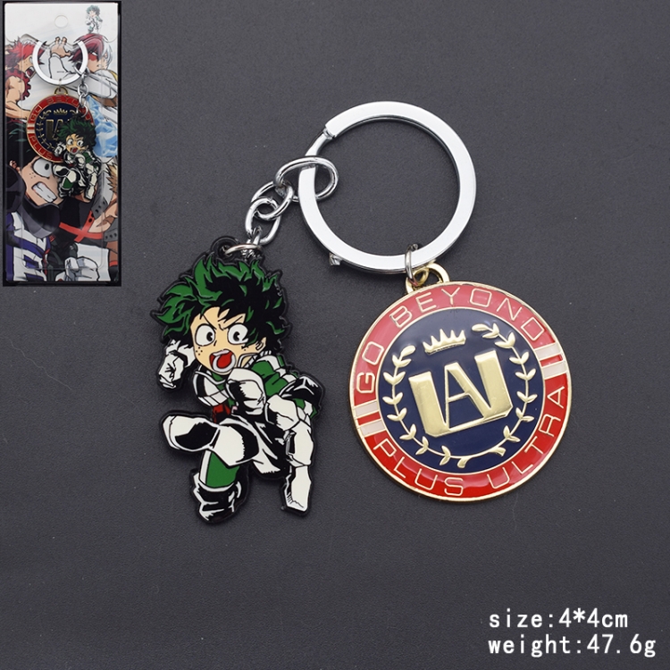 My Hero Academia Animation cartoon chain burning key chain schoolbag pendant