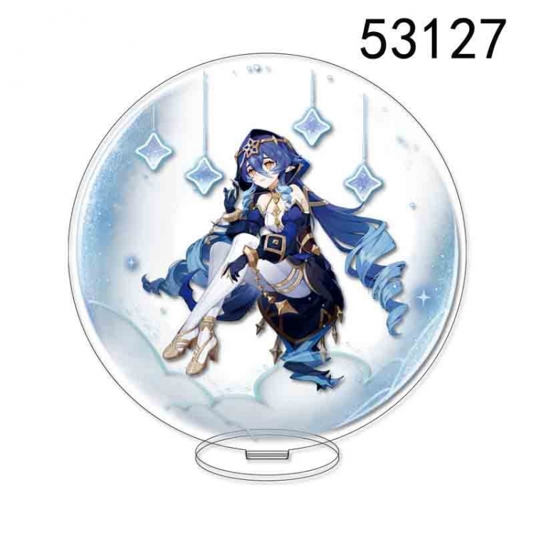 Genshin Impact Anime character acrylic Standing Plates Keychain 15cm 53127