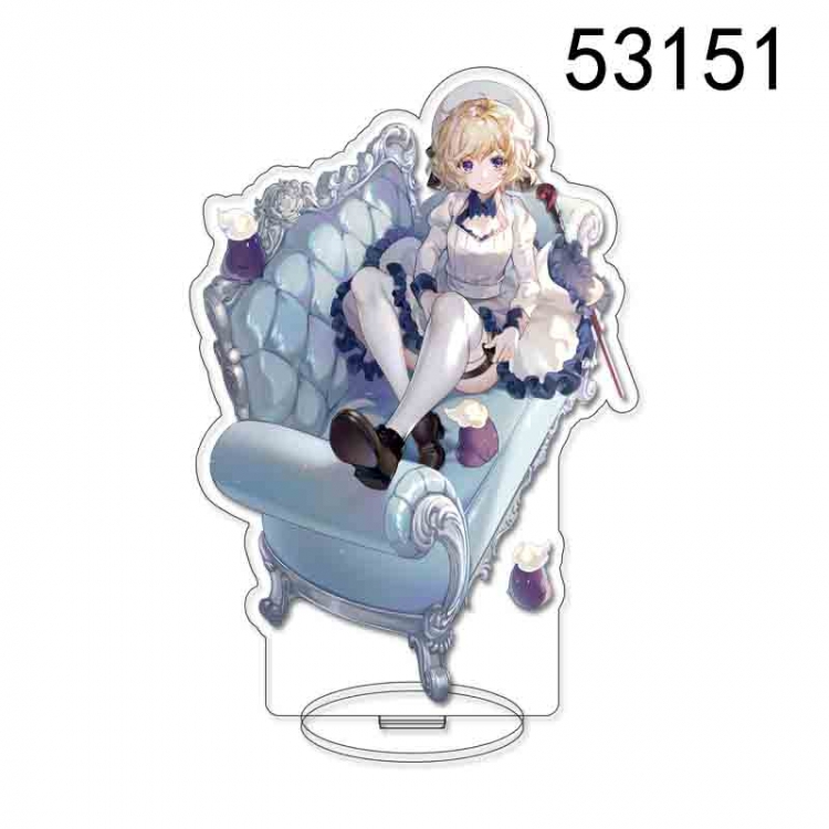 Invented Inference  Anime character acrylic Standing Plates Keychain 15cm 53151