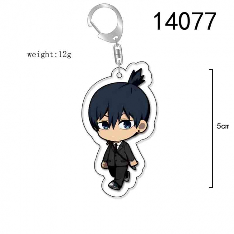 Chainsaw man Anime Acrylic Keychain Charm price for 5 pcs 14077