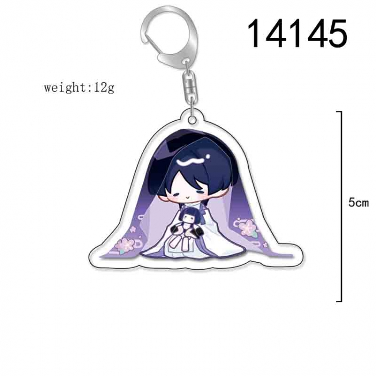 Genshin Impact Anime Acrylic Keychain Charm price for 5 pcs 14145