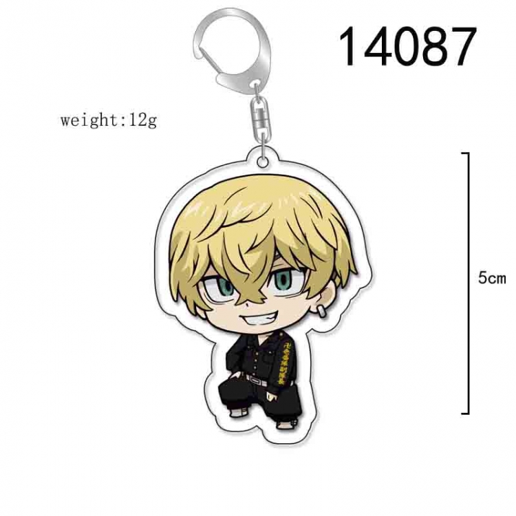 Tokyo Revengers Anime Acrylic Keychain Charm price for 5 pcs 14087